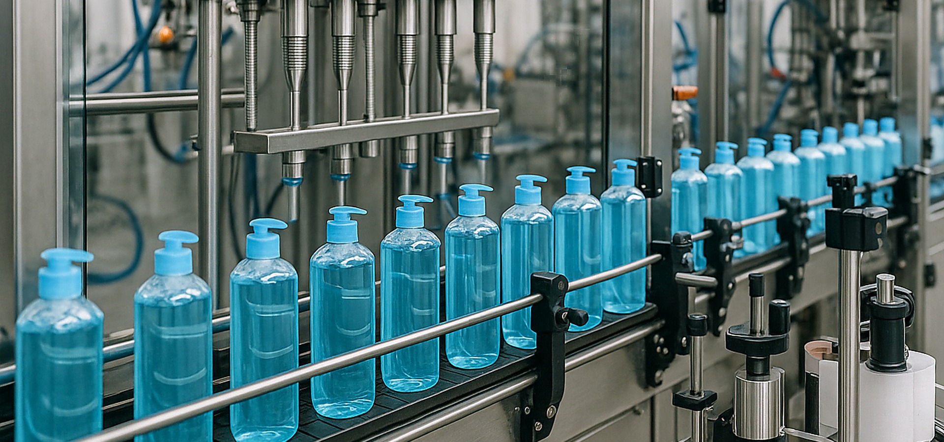 Safir Dolum — endüstriyel sıvı dolum (fotoğraf)